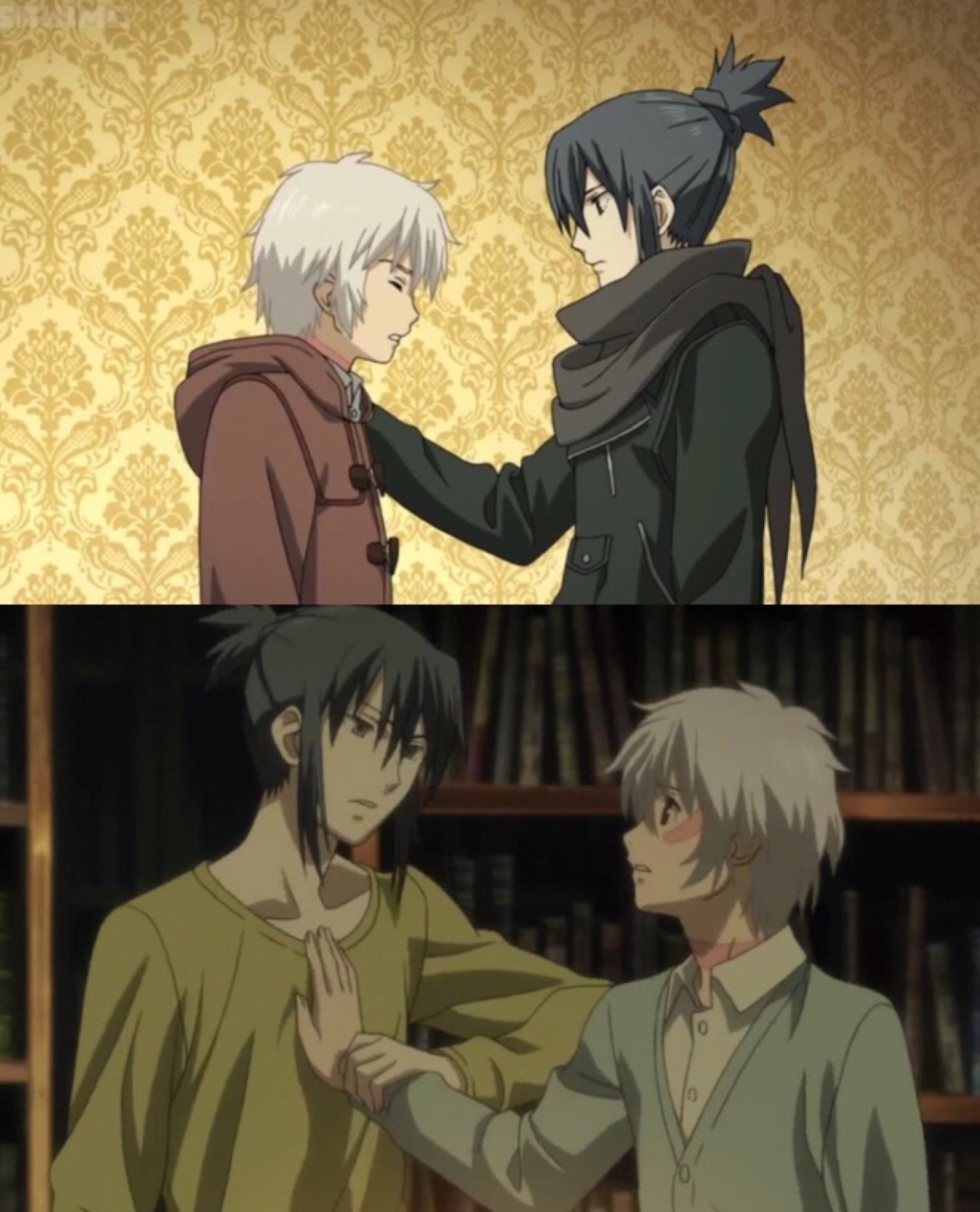 karasunokenma:“So living humans are warm…”