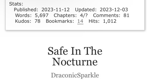 It Hasnt Been Very Long Since I Began This Fic. But I Have Been Absolutely Blown Away By How Much Attention