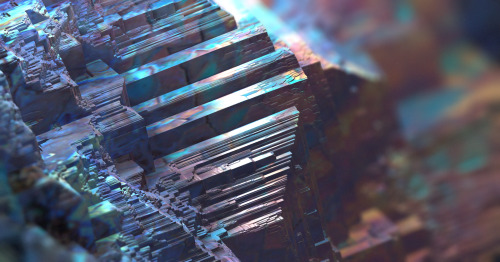 Porn Pics iolaria:  Bismuth Crystals Made in Mandelbulb!