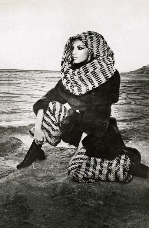 Mirelli Pettini by Gian Paolo Barbieri for Vogue Italia, October 1968