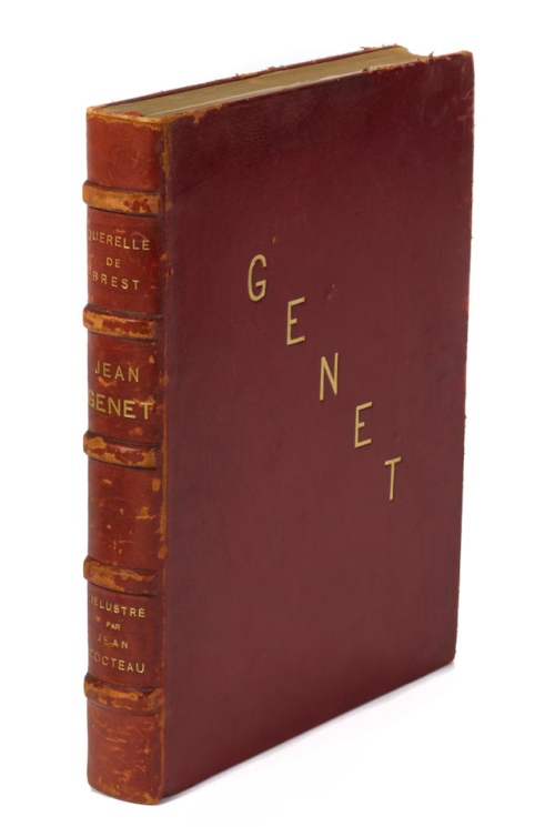 Jean Genet 1910-1986. Querelle de Brest. [Paris: P. Morihien, 1947.] Illustrated with an original pe