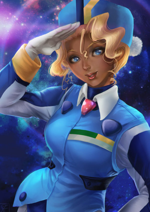 Mihoshi of Galaxy Police by shuu-washuu 