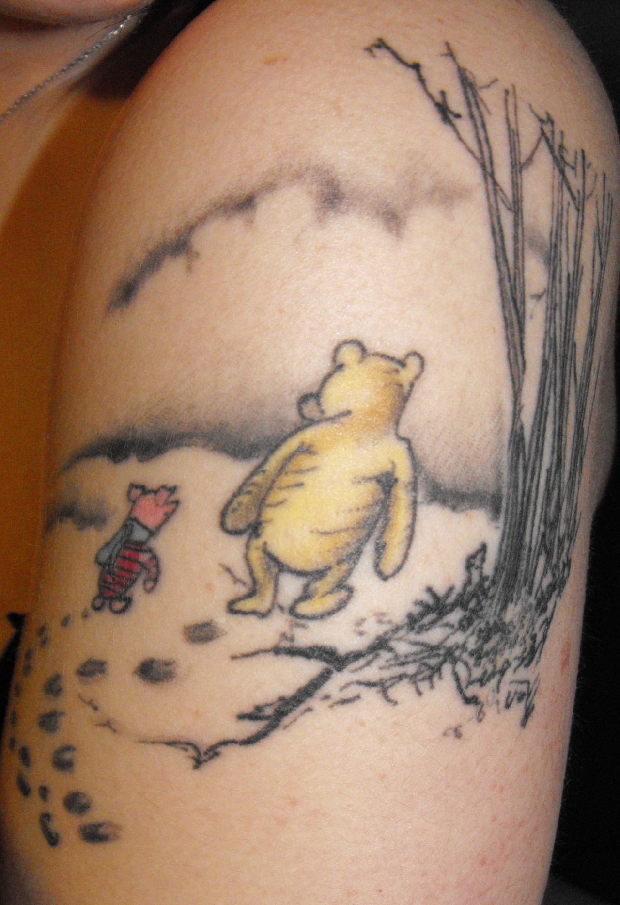 Pure Ink Studio  Piglet and Winnie the Pooh sisters  Facebook