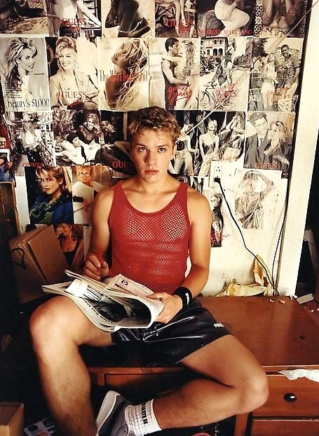 filmchrist:  Ryan Phillippe photographed by David LaChapelle 
