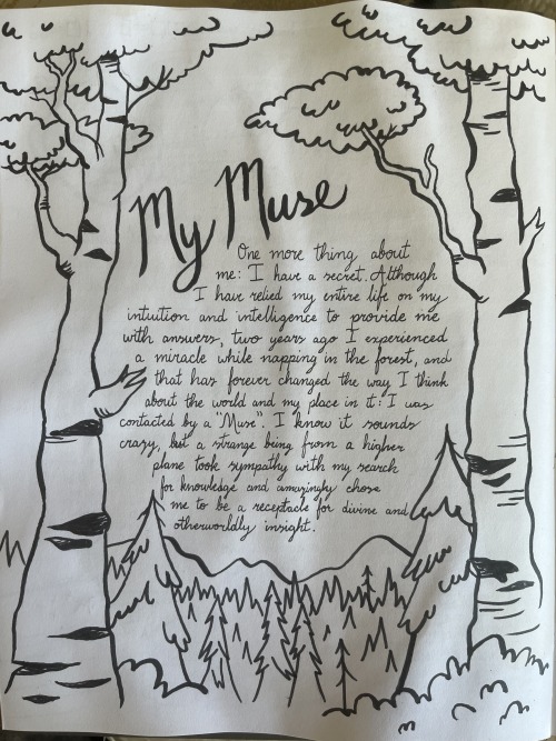 Finished The Outline For This Page Today; Still Not Sure How I Want To Go About Shading Larger Areas
