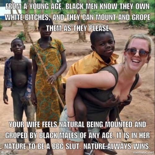 @slutwifeworld She is away on her missionary trip to Africa. She keeps sending you pictures where bo