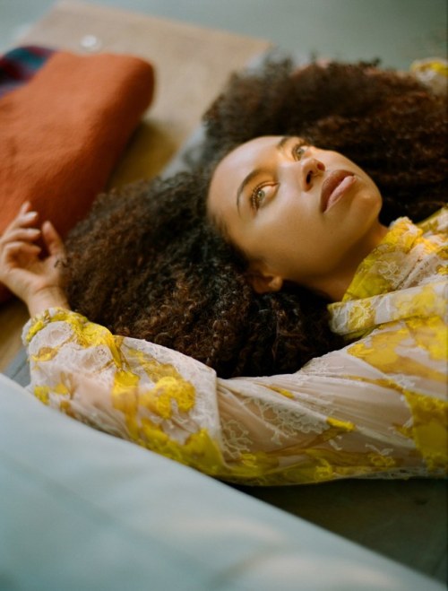 celebsofcolor: Logan Browning for W Magazine