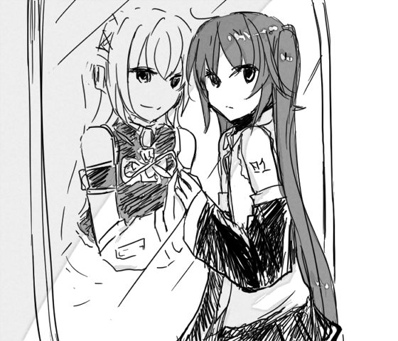 bloodblueinmyroom:  Artist: 悠yu。 Luka-chan perve ~~ 