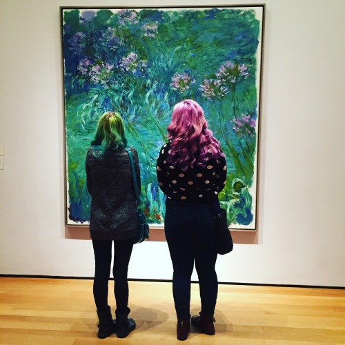 sydmarch: fullmetalfisting: We accidentally became a Monet piece today we were a performance piece f