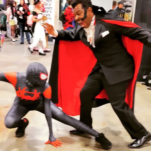 You were biten by a spider now prepare for a Vampire Bite #SpiderMan #Blacula #ScreamBlaculaScream #