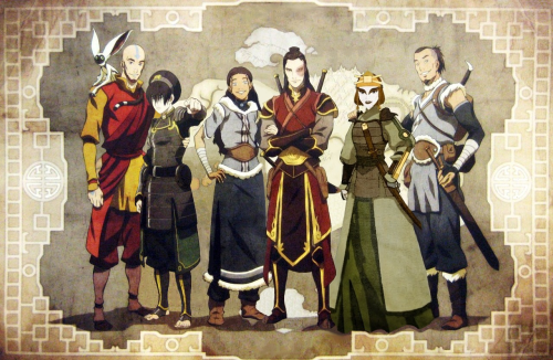 all-things-taang:  Older Gaang! \o/ Been wanting to do this for years!  Finally got around to it last week. Suki (x) 