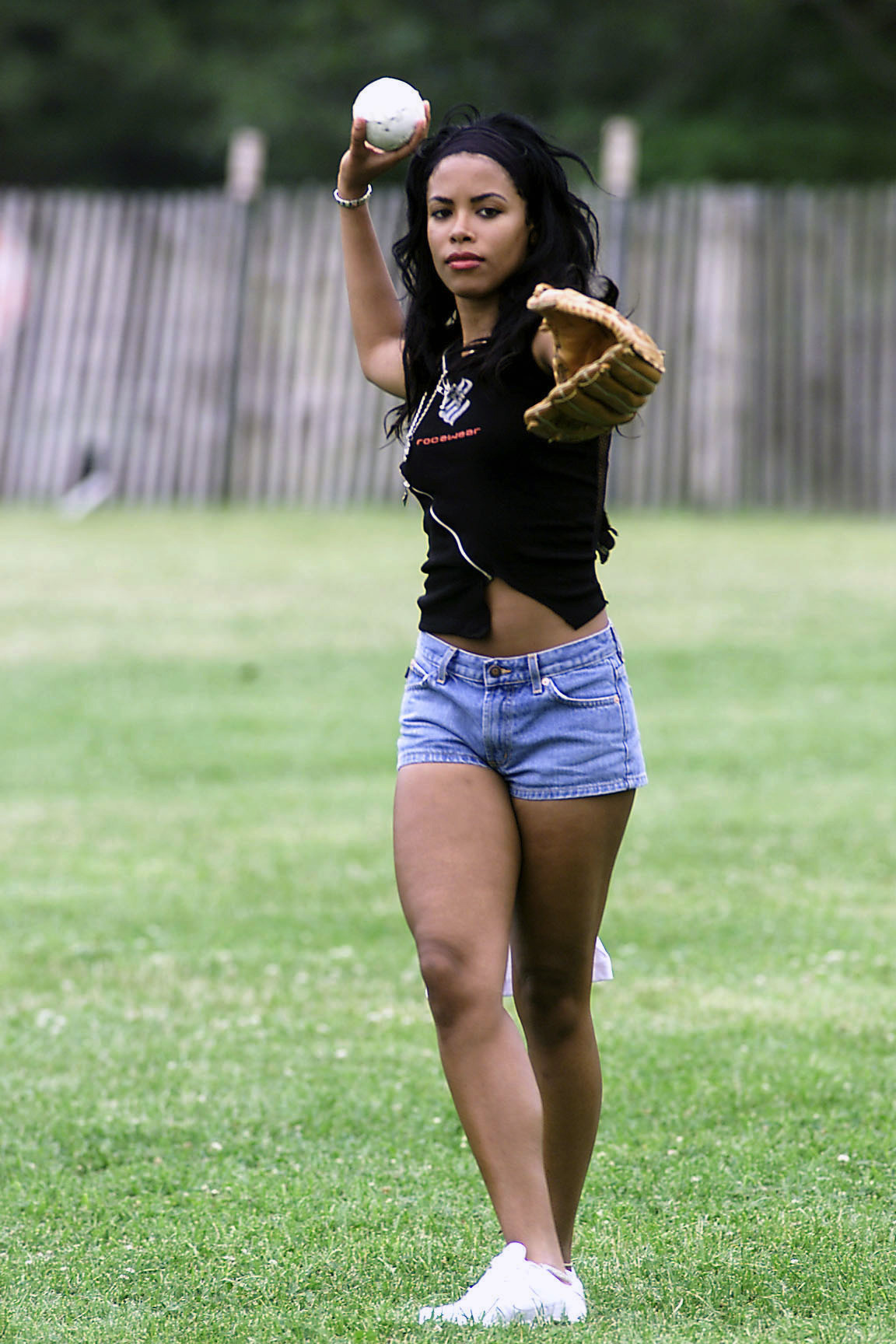 Aaliyah was looking like a lil snack right here&hellip;