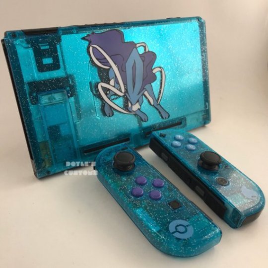 retrogamingblog:  Transparent Nintendo Switch Consoles made by DoylesCustoms
