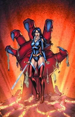 naughtyhalloweenart:  Cover for Grimm Fairy