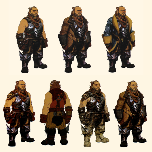 dragonagegallery:Varric Tethras - Concept Art Concept Art 2, 3, 4, 5     Game Ar