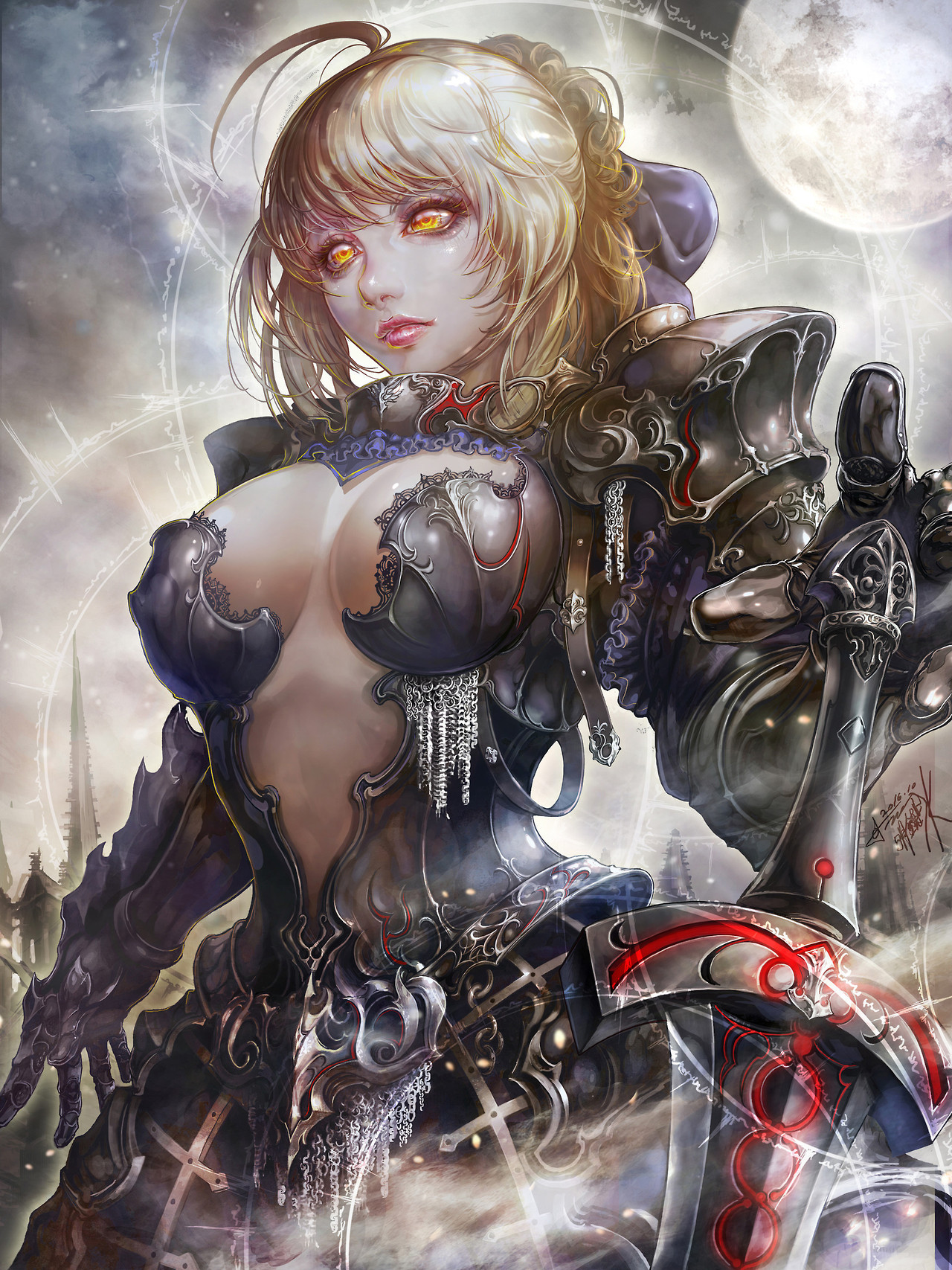 art-of-cg-girls: Fate/ Saber Alter by El Jay Lee