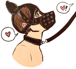 kinksink:  Good puppy. ♥ 