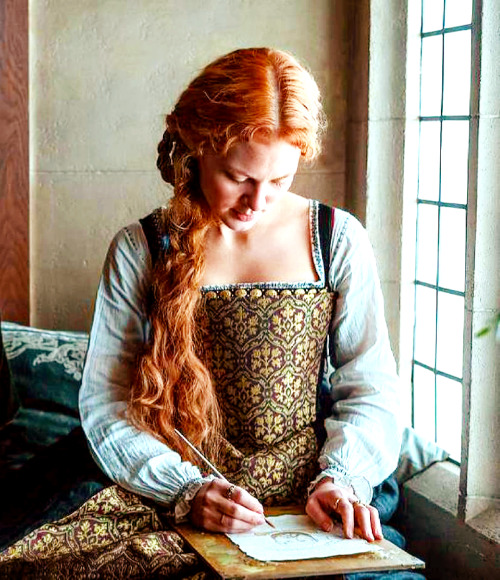 queenemaker:Alicia von Rittberg as Elizabeth Tudor in Becoming Elizabeth (2022)