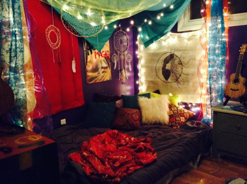 the-vexed-vortex:  10 Gorgeous Hippie/Boho Bedroom Designs  I love every single one of them!