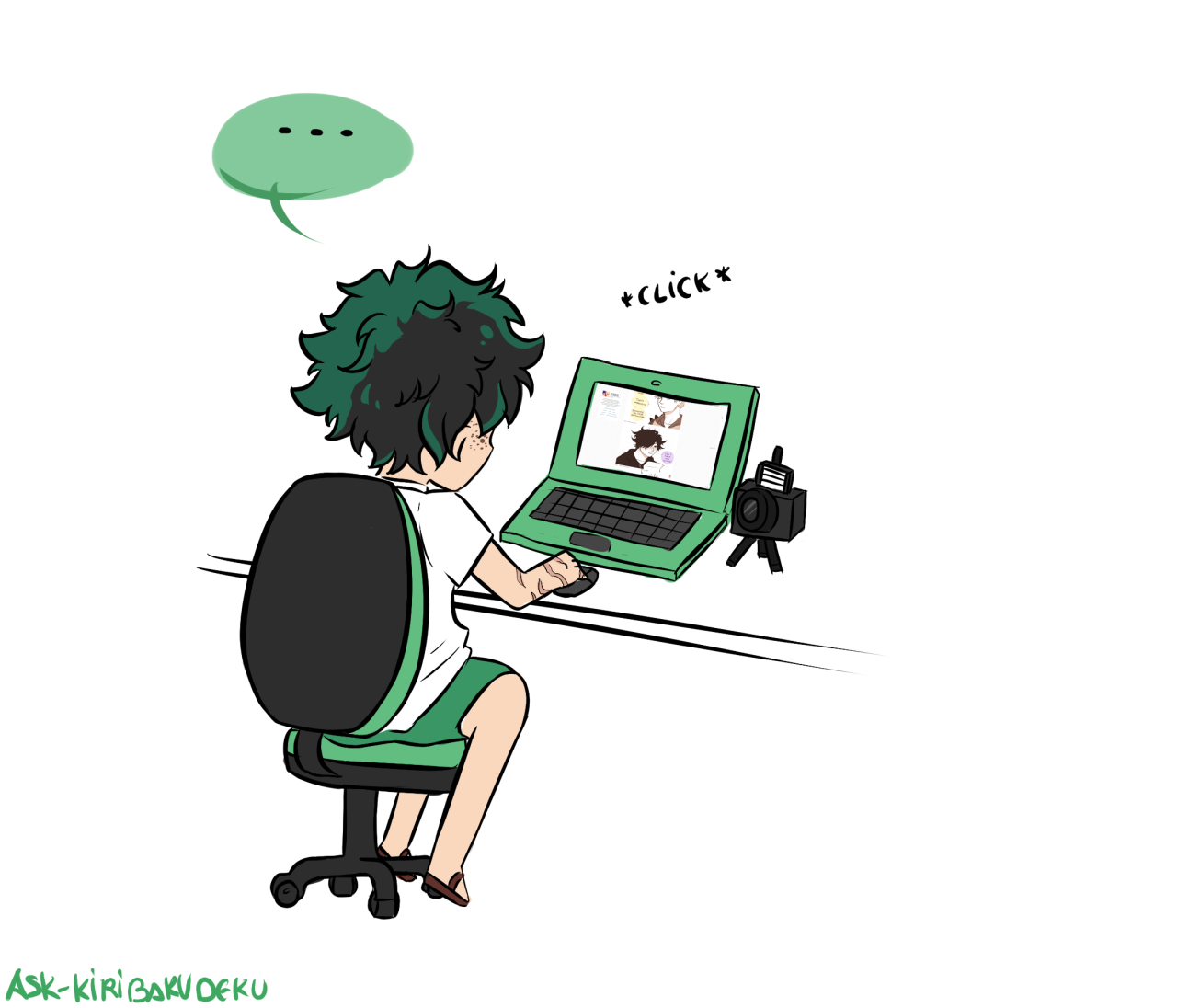 greenscreen #kirideku❤️💚 #ao3 #recommendations #deku #kirishima