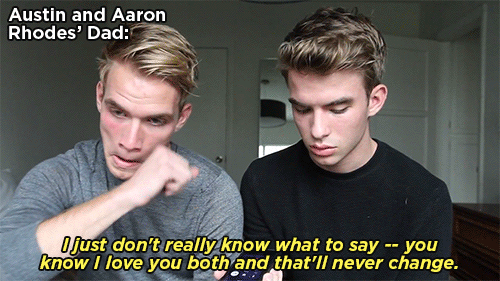 huffingtonpost:  Gay Twins, The Rhodes Bros, Come Out To Father In Emotional YouTube