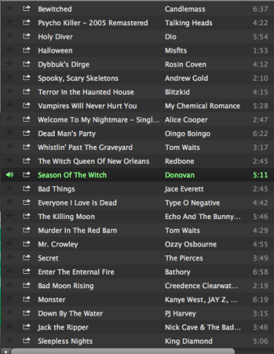 swearengens:
“ building my halloween playlist no it is not too early shut up
i welcome any and all suggestions
”