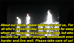 heepnotic:  jaejoong’s ment at jyj’s concert in tokyo dome day 3 (translated from ©)   We will!!