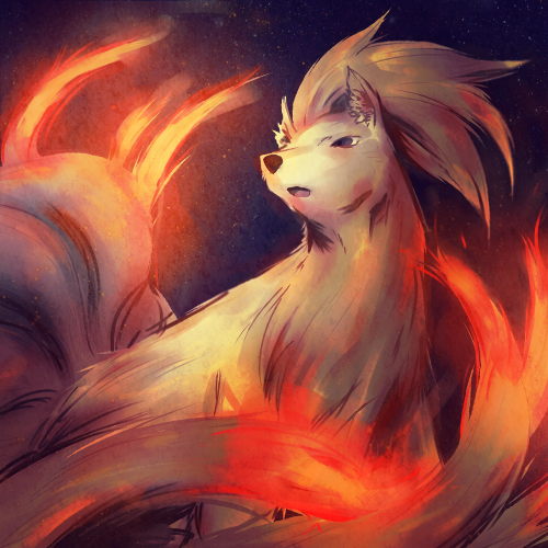 Ninetails by =Marraphy