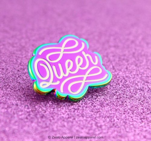 smotherkin:Clearly Queer Stickers and PinsPRIDEBOY Sticker - $3.00LGBT Pride Flag Enamel Pins - $8.5