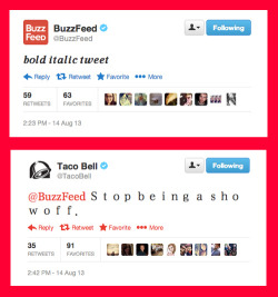 buzzfeed:  When brands fire shots on Twitter,