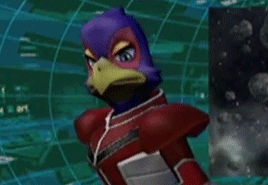 Falco Lombardi - Star Fox: Assault“Playing the hero again, huh, Foxie? Hey, more power to ya, 