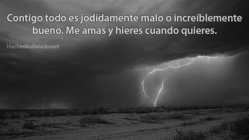 Hache de silencio