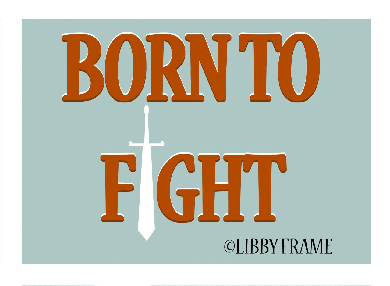 thenamesmadlibbs:  Born to Fight A short comic I made.   