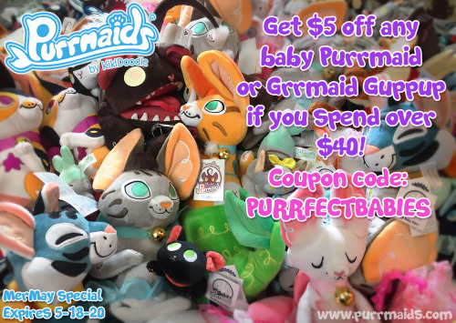 It&rsquo;s #mermay!!  www.purrmaids.comSpecial Purrmaids coupon UNLOCKED! Use coupon code: 