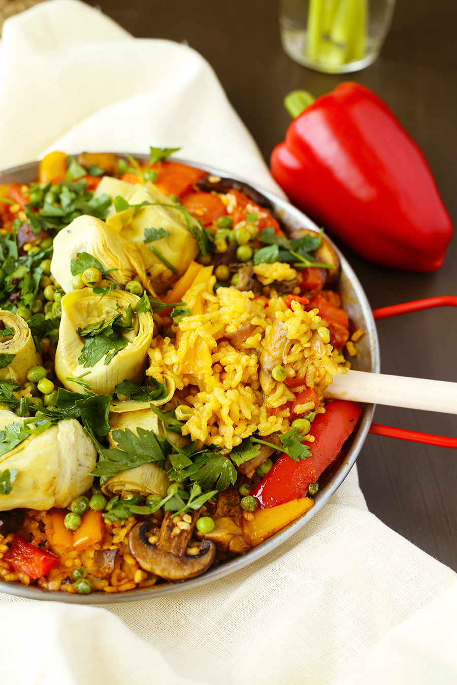 Vegan Paella / Recipe