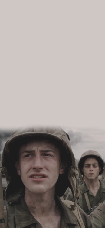 deionswannabegirl:misfitscreens:[requested]snafu + eugene from the pacific lockscreensplease like or