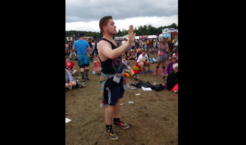 This ‘Uptown Funk’ dancer is the festivalgoer of the summerWe have a winner. Fred Rawicz’s dance rou