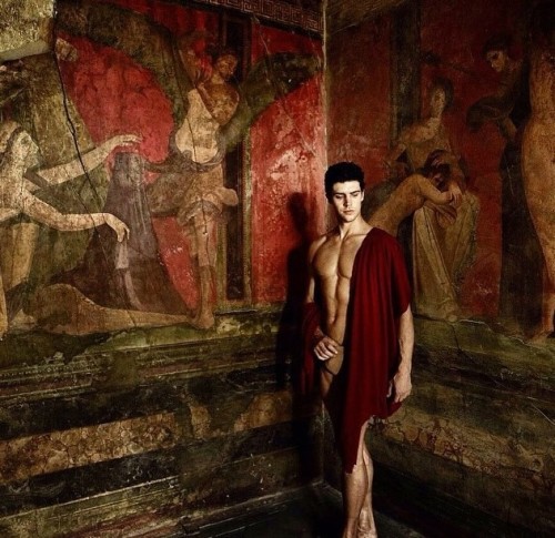 blueeelle:Roberto Bolle, Villa dei Misteri a Pompei