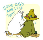 abandonedshops:snufkin line stickers 2/2 (bonus moominpappa and stinky!)