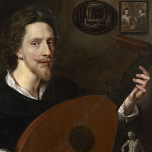 beyond-the-pale:   Nicholas Lanier,  Master of the King’s Musick  for Charles I,  English portrait dated 1613.Weiss Gallery