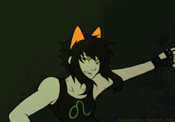 playbunny:  I like to pretend that I can animate sometimes !! I’ve been wanting to make some sort of Nepeta action-y scene for a while now. Lot’s of mistakes of course but I think it came out pretty decent for a first try ! 