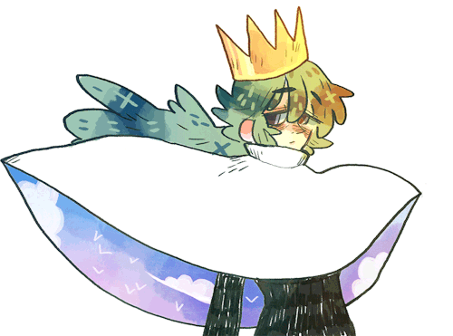 peachy-prince: King N doodles!