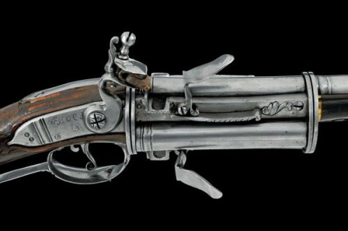 Sex peashooter85:  Rare 3 shot flintlock revolving pictures