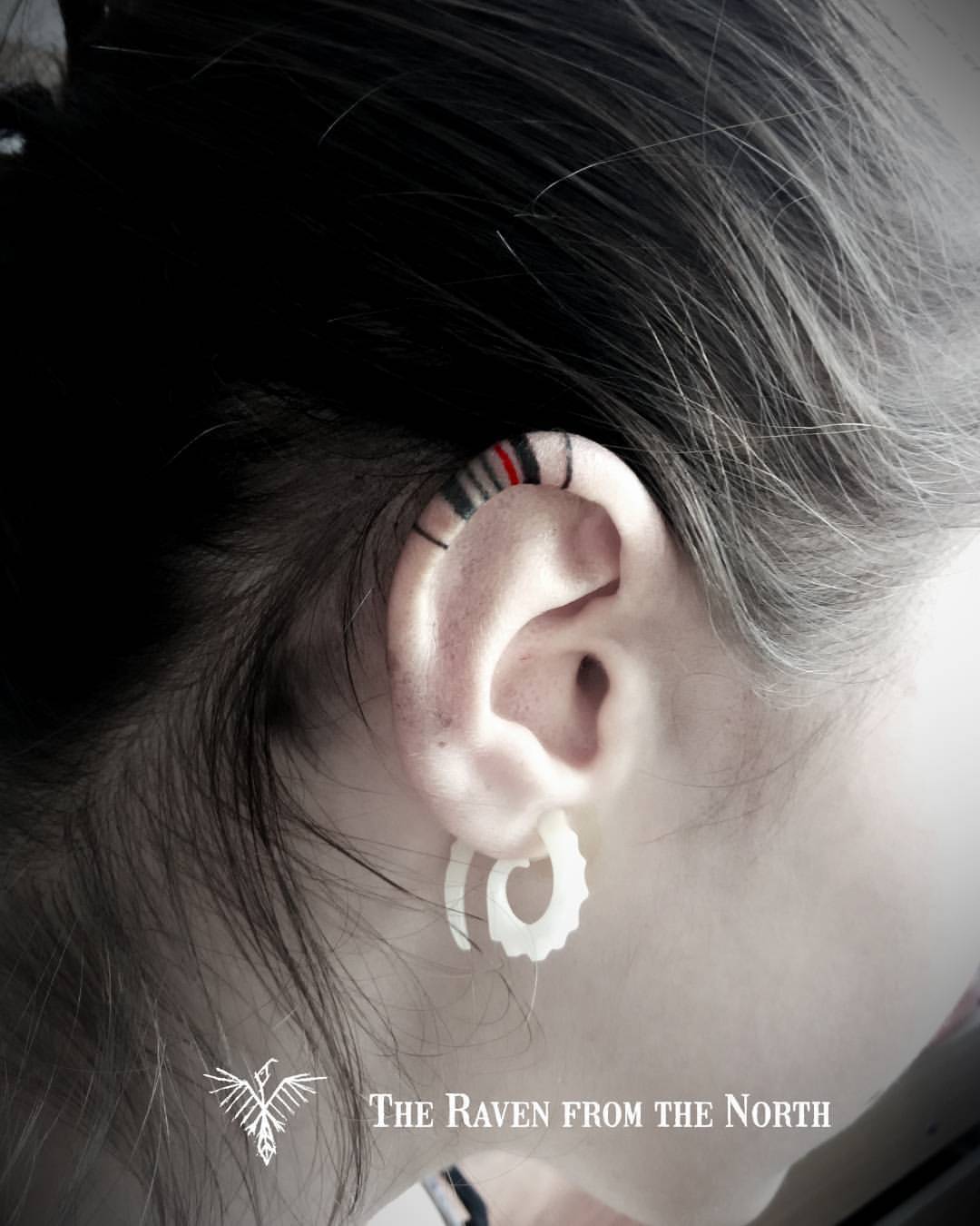 24 Amazing Behind The Ear Tattoo Design Ideas and What They Mean  Saved  Tattoo