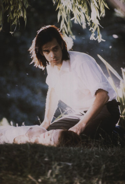 lillithblackwell:Nick Cave and Kylie Minogue in the video for “Where the wild roses grow”