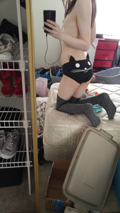 Porn Pics clairemalice:  Kitty kat panties.  Hey all.