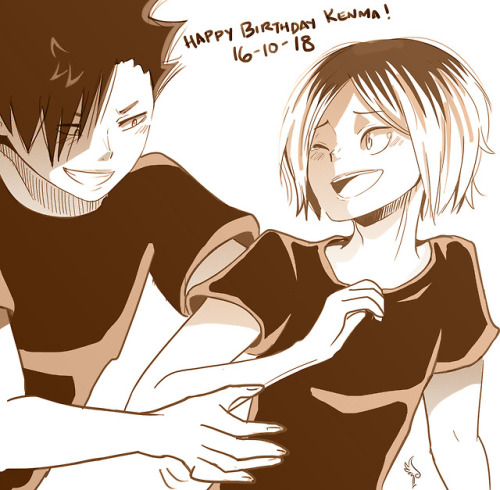Happy Birthday Kenma!  I hope you always have reasons to laugh 