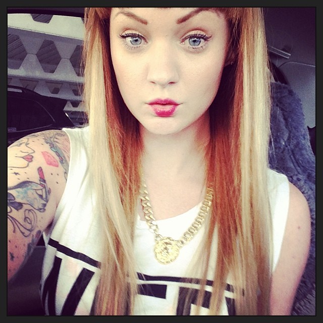 vorpalsuicide:  Quick sneak peak of my new hair, I’m so tired after 4 amazing hours