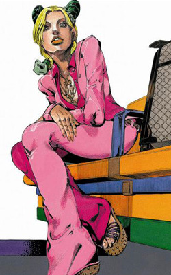 9ri:
“ Jolyne Fly High with Gucci (Part 1)
“ Gucci partners with manga artist Hirohiko Araki in newest Cruise collection [Source]
Part 2
” ”
Only the second one is really Jolyne’s style tho.