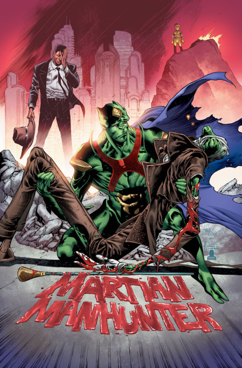 artverso:Eddy Barrows - Martian Manhunter 